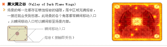 黑火翼之谷场景说明